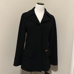 Vintage DKNY Jeans Black Peacoat